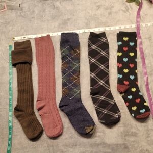 0467. EUC ~ 5 ~ Pair of Knee Socks ~ Fibromyalgia keeps me from wearing them 😪